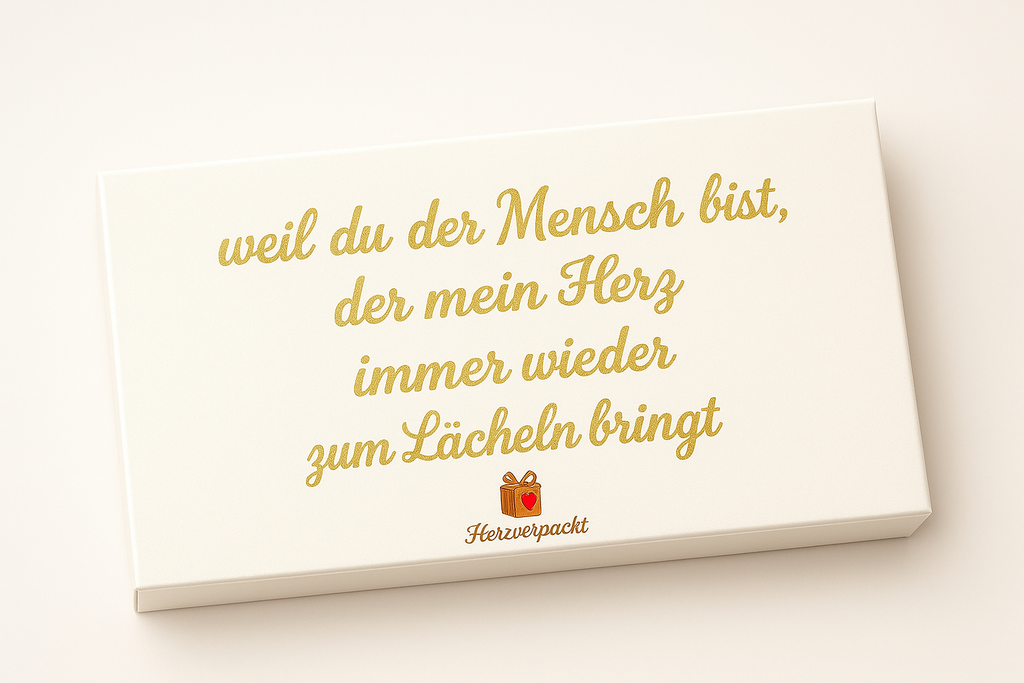 💝Herzverpackt – Personalisierte Geschenkbox mit Wunschtext