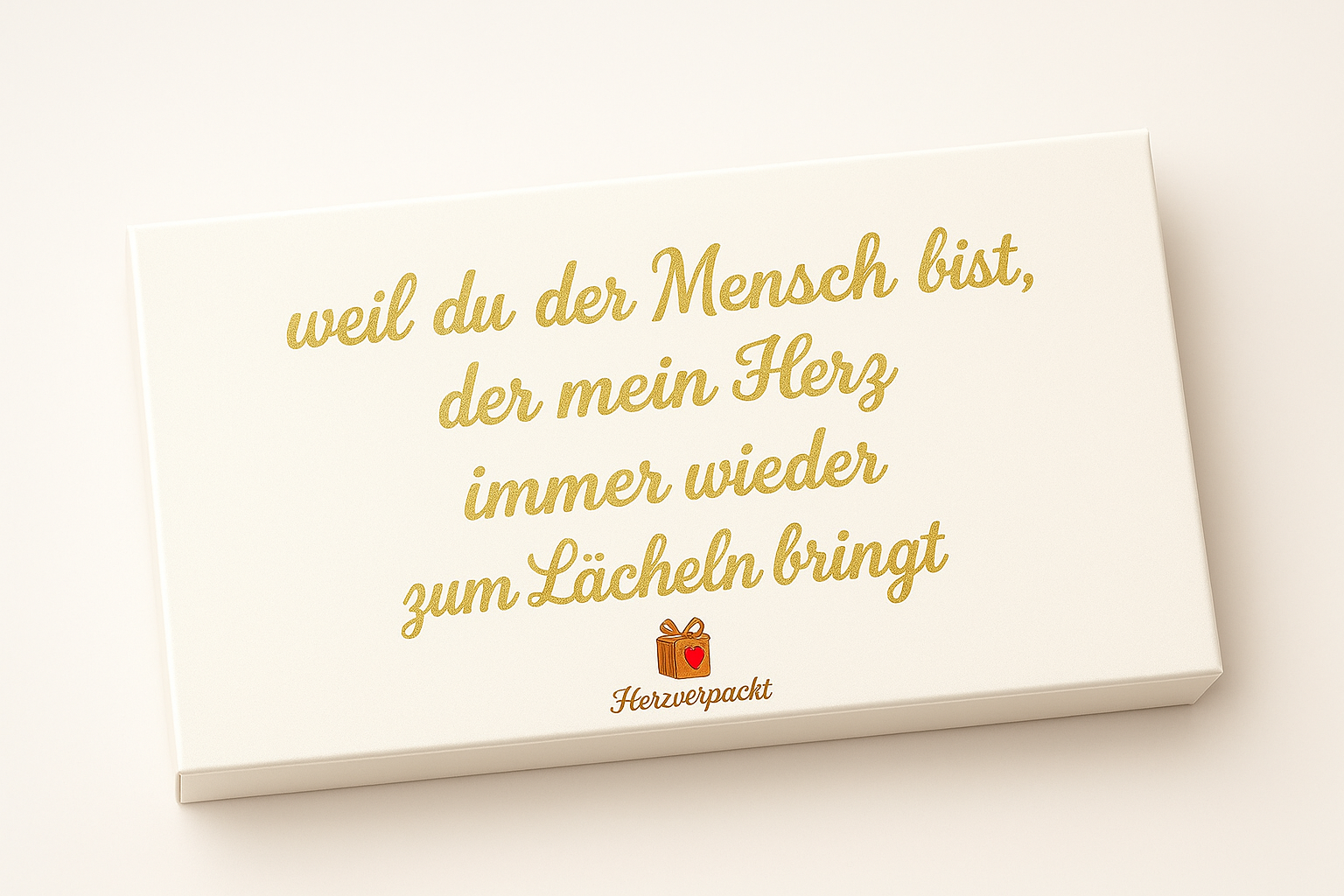 💝Herzverpackt – Personalisierte Geschenkbox mit Wunschtext