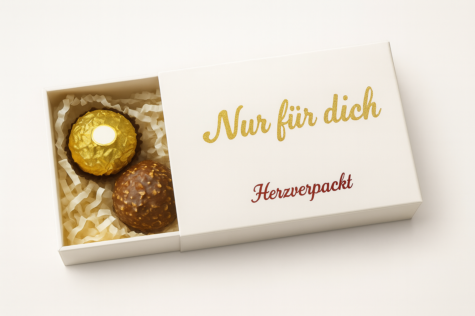 💝Herzverpackt – Personalisierte Geschenkbox mit Wunschtext