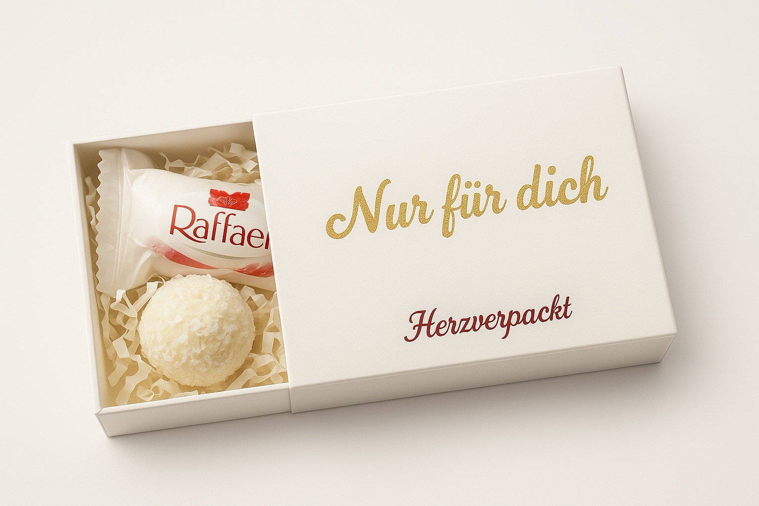 💝Herzverpackt – Personalisierte Geschenkbox mit Wunschtext