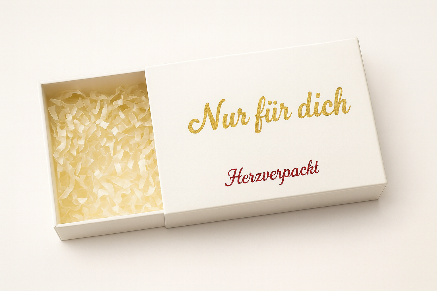 💝Herzverpackt – Personalisierte Geschenkbox mit Wunschtext