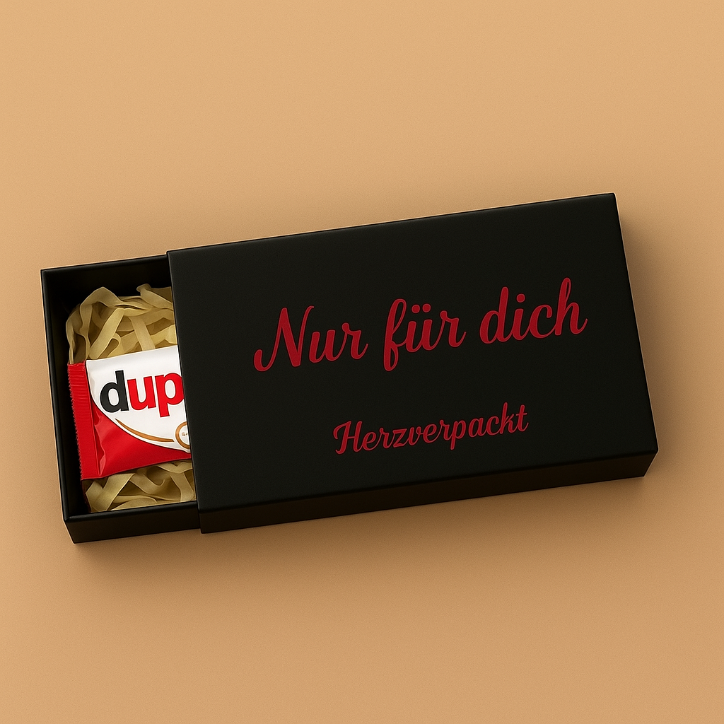 💝Herzverpackt – Personalisierte Geschenkbox mit Wunschtext