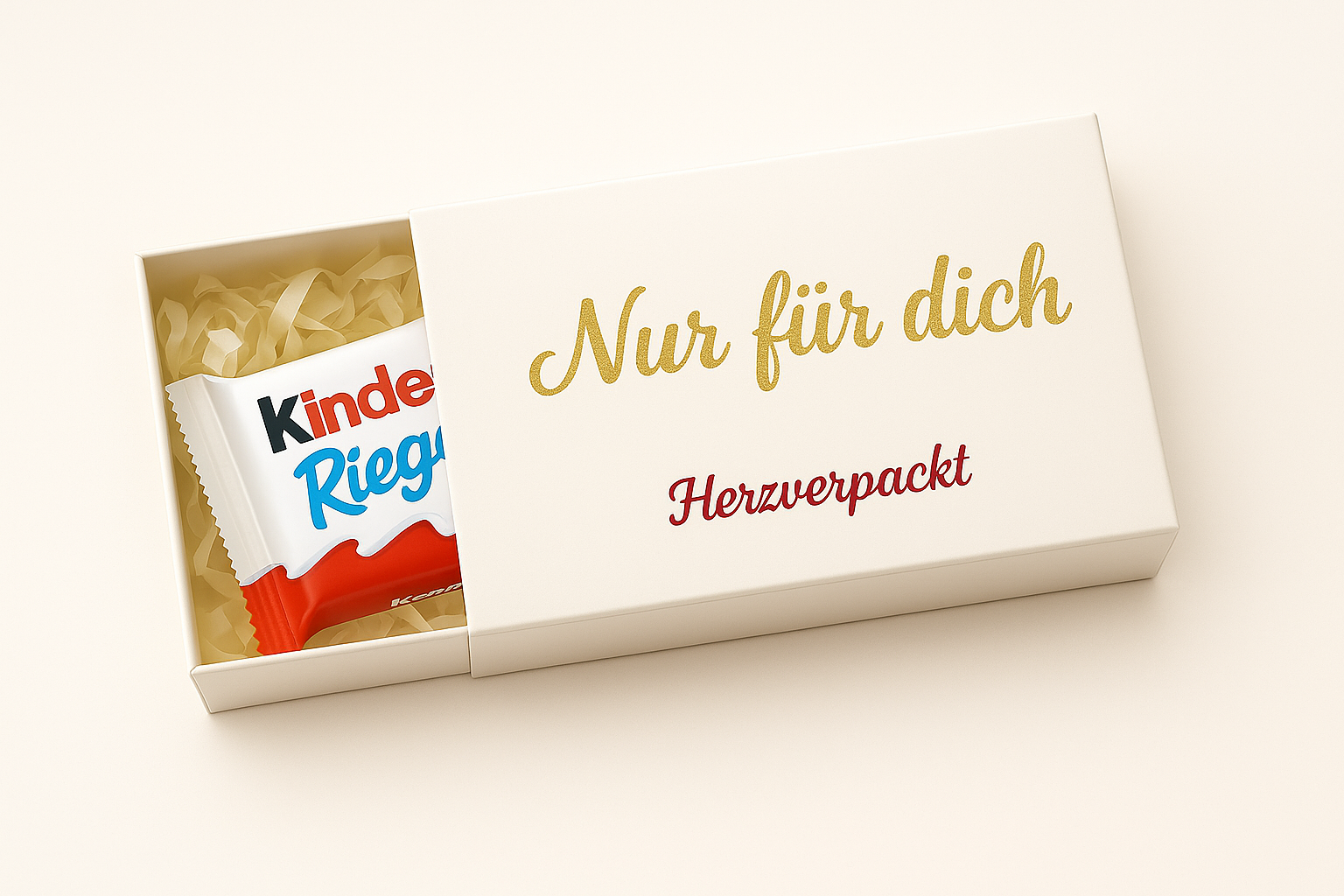 💝Herzverpackt – Personalisierte Geschenkbox mit Wunschtext