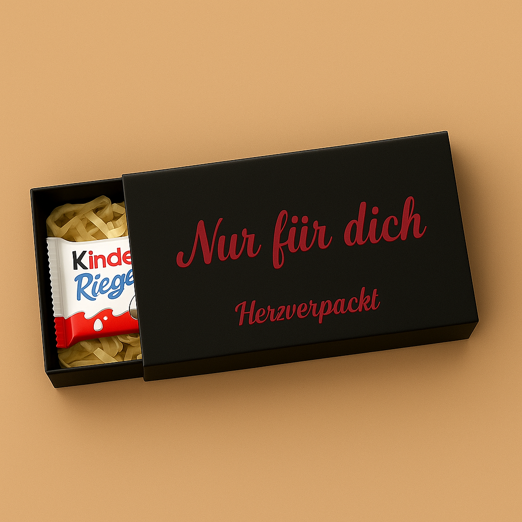 💝Herzverpackt – Personalisierte Geschenkbox mit Wunschtext